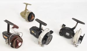 Selection of 4x Various Reels incl ABU Svangsta 333 spinning reel stamped 040800, an ABU 333