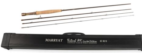 Fine and scarce Maryat Tactical HX limited edition Strategic Class by World Champions carbon trout