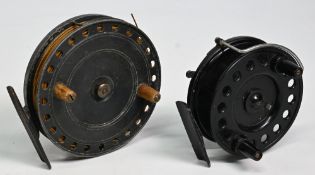 W F Homer Maker Forrest Gate, London, alloy centre pin reel, 4