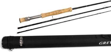 Greys Alnwick GRXi carbon trout fly rod, 10ft 3pc line 7/8#, alloy double uplocking reel seat and