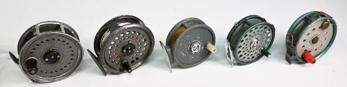 5x Various reels to incl' Intrepid Rimfly 3 5/8
