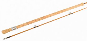 Hardy Alnwick Richard Walker Avon Palakona split cane course rod, 10ft 2pc, 1 lb TC, 28