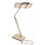 Waldman Vintage ST 308-N work lamp with heavy plinth and magnifier