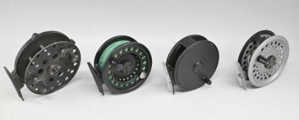 Shakespeare Sigma 5/6 large arbor fly reel, with rear drag, a Shakespeare 2890 composite fly reel,