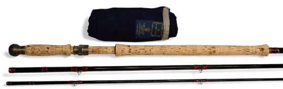 Hardy Alnwick graphite salmon fly deluxe carbon rod 15ft 4