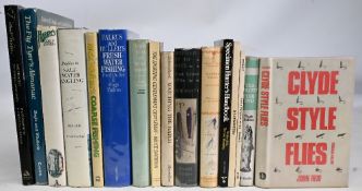 Fishing Books and publications to include Clyde Style Flies 1971 John Reid, Sea-Trout Fishing 1971