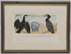 Ted Andrews Cartoon original art 