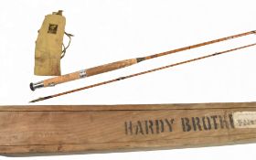 Hardy Alnwick Palakona split cane trout fly rod No 19181, 10ft 8