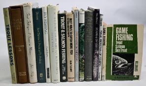 Fishing Books to include Game Fishing Trout Salmon Sea Trout 1978 W.E Davies, Magic Moments of