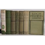 Collection of R C Bridgett M A Fishing Books, all in matching green cloth boards, titles incl