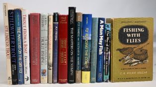 A collection of Fishing Books comprising of Fishing with Flies 1961 T.R Wilkie Millar, The Way of