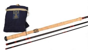Hardy Alnwick Graphite Deluxe Spey salmon fly rod, 16ft 3pc line 11#, 24