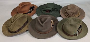 Hunting Fishing Hats, sized L and XL - makers of Anthong Graham, Dikholo, Deer Tex, Austin Reed