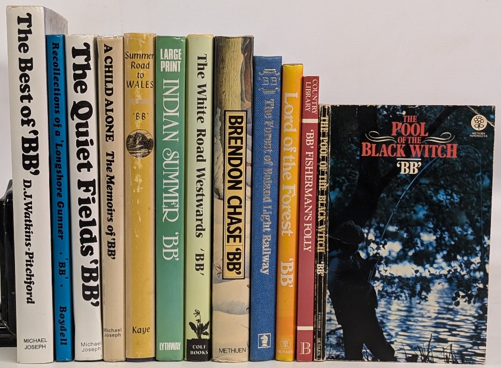 BB Book Collection: to include Lord of The Forest 1975 ex lib page removed, Recollections of a