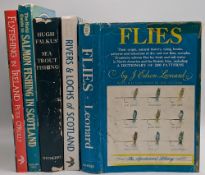 Fishing Books - Flyfishing in Ireland Peter O'Reilly 2000, Sea Trout Fishing Hugh Falkus 2nd edition