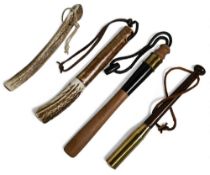 Group of fishing priest, made up of: Farlow & Co Ltd London, 9