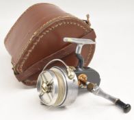 Fine Hardy Altex No.2 Mk5 spinning reel, LHW, good spring bail, optional check, slide button to gear