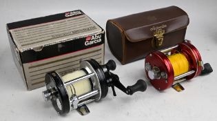 Abu Ambassadeur 6001C multiplier LHW Seat No 87-0 87-88, twin handles, spindle tensioner, good