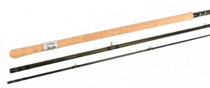 Bruce & Walker hand built rare one-off (only 20 built), Loch Maree carbon dapping rod, 14ft 3pc, 26