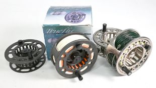Scierra XDA 91W large arbor fly reel, 4 ¼