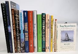 A collection of Fishing Books comprising of Trout Stream Insects 1990 Dick Pobst, The Golden Trout