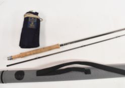 Hardy Alnwick Marquis carbon trout fly rod, 10ft 2pc line 7#, alloy uplocking reel seat and
