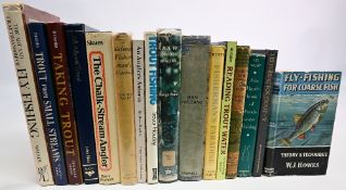 Fishing Books comprising of Fly-Fishing For Coarse Fish Theory & Technique 1967 W.J Howes, Fly