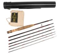 Hardy Alnwick Deluxe Smuggler Classic carbon trout fly rod, 8ft 2 ½