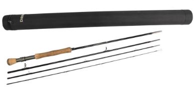 Daiwa Exceler carbon trout fly rod EX968-4, 9ft 6