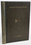 North Country Flies 1886 T E Pritt Second Edition hardcover book in good condition with some