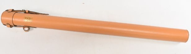 Fine Hardy Bros leather Rod Tube Holder, in good clean condition #100cm long