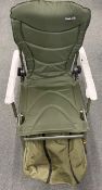 Prologic large padded Fishing Chair, 4 good adjustable feet, in KarpX storage bag, light used