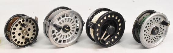 4x Various reels - to inc Ryobi 455 magnesium fly reel 4