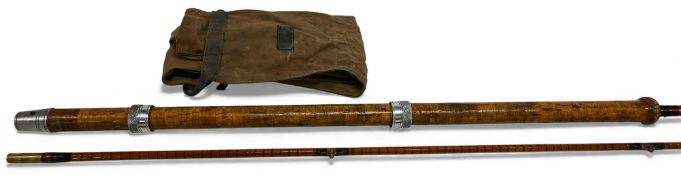B James & Son Richard Walker Avon Mk IV split cane rod, 10ft 2