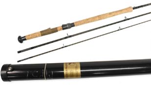 Daiwa Whisker Tournament Osprey salmon and grilse Kevlar fly rod, 12ft 3pc line 8/10#, 23