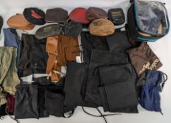 Collection of Rod and Reel Bags, a mixed lot to include some unused rod bags (box)