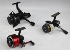 Abu Cardinal 654 GT fixed spool reel, good bail, rear tensioner, light use, runs well. Abu