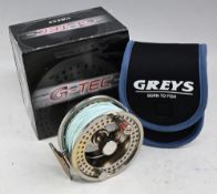 Greys G-Tec 350, large arbor fly reel, 3 ½