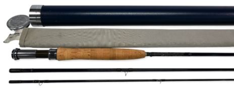 A fine Thomas & Thomas USA VE 905-3 FIPS Mouche World Fly Fishing Championship carbon trout fly rod,