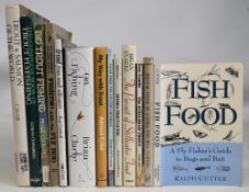 A collection of Fishing Books comprising of Fish Food A Fly Fisher's Guide to Bugs and Baits 2005