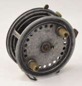 S Allcocks & Co Ltd Redditch alloy casting reel, 3 ½