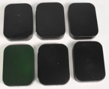 6x Richard Wheatley fly boxes all measuring 5x3.5x1.5