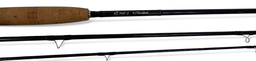 A fine Thomas & Thomas USA VE 905-3 FIPS Mouche World Fly Fishing Championship carbon trout fly rod, - Image 3 of 4