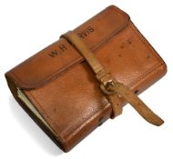 Fine P D Malloch of Perth trout fly fishing wallet, 7
