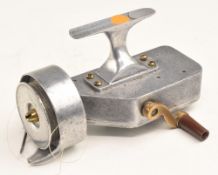 Extremely rare salmon size the Farshure Patent 1921 threadline spinning reel, No. 17, with manual