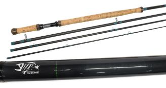 Fine G Loomis USA NRX carbon salmon fly rod, 15ft 4pc line 10/11 (42g - 650g), 24