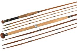 Army & Navy CSI Victoria Street London, greenheart trout fly rod, 9ft 6