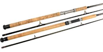 John Norris of Penrith Lakeland Spiralite 10' 2 piece, carbon spinning rod, butt guide needs