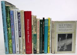 Fishing Books to include Fly-Tying: Principles and Practice 1951 Major Sir Gerald Burrard, Fly-