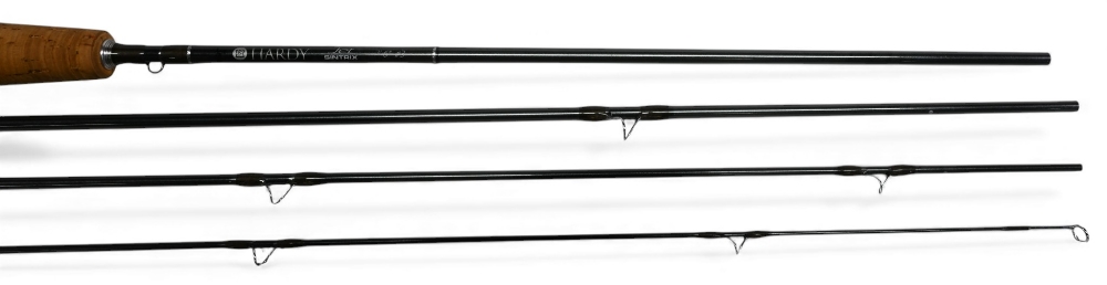 Hardy Alnwick Jet Sintrix carbon trout fly rod, 7ft 6" 4pc line 3#, alloy double uplocking reel seat - Image 3 of 3